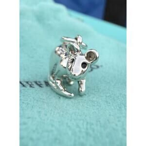 Tiffany Co. Silver Paloma Picasso Zodiac Rat Pendant Charm 4 Necklace & Bracelet